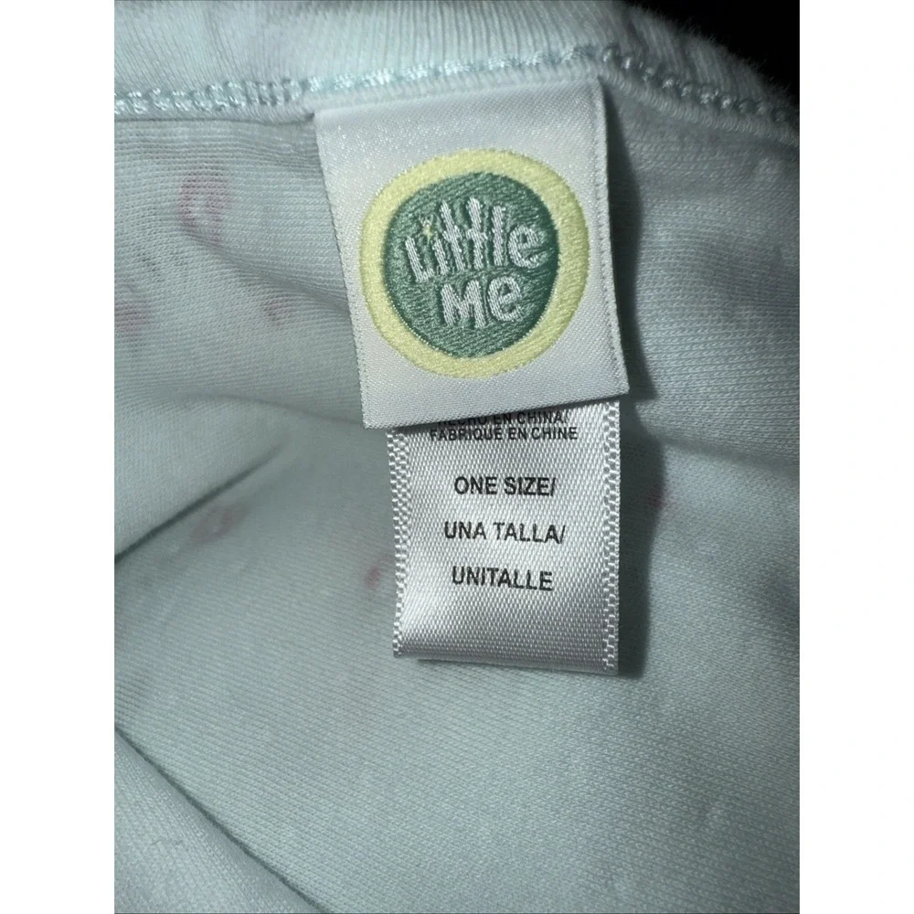 Baby Girl New Little Me Tag Along Blue & Pink Roses‎ Baby Blanket